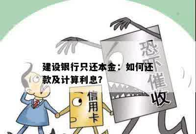 建设银行只还本金：如何还款及计算利息？