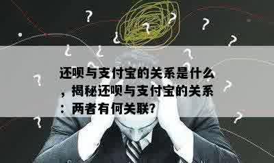 还呗与支付宝的关系是什么，揭秘还呗与支付宝的关系：两者有何关联？