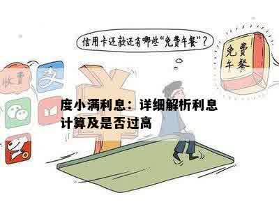 度小满利息：详细解析利息计算及是否过高