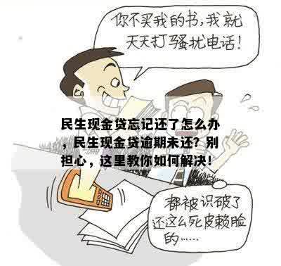 民生现金贷忘记还了怎么办，民生现金贷逾期未还？别担心，这里教你如何解决！