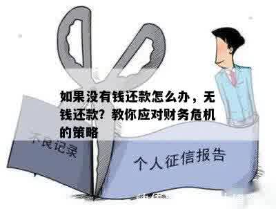 如果没有钱还款怎么办，无钱还款？教你应对财务危机的策略