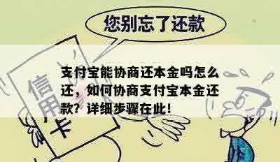 支付宝能协商还本金吗怎么还，如何协商支付宝本金还款？详细步骤在此！