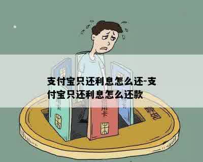 支付宝只还利息怎么还-支付宝只还利息怎么还款