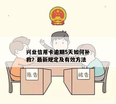 兴业信用卡逾期5天如何补救？最新规定及有效方法