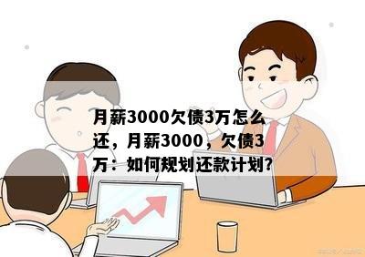 月薪3000欠债3万怎么还，月薪3000，欠债3万：如何规划还款计划？