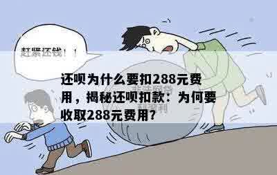 还呗为什么要扣288元费用，揭秘还呗扣款：为何要收取288元费用？