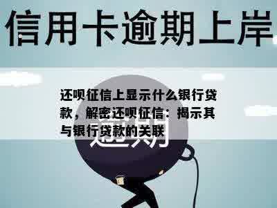 还呗征信上显示什么银行贷款，解密还呗征信：揭示其与银行贷款的关联