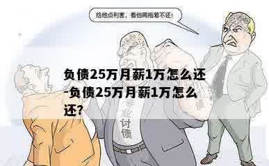 负债25万月薪1万怎么还-负债25万月薪1万怎么还?