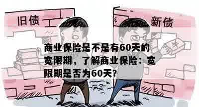 商业保险是不是有60天的宽限期，了解商业保险：宽限期是否为60天？