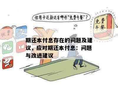 期还本付息存在的问题及建议，应对期还本付息：问题与改进建议