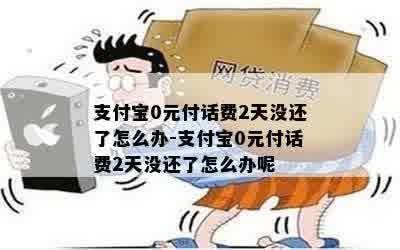 支付宝0元付话费2天没还了怎么办-支付宝0元付话费2天没还了怎么办呢