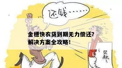 金穗快农贷到期无力偿还？解决方案全攻略！