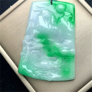 满绿翡翠蛋面晶体棉镶嵌绿色标准色卡，等级及价格查询。