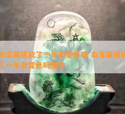 白玉菩提放了一年会变色吗 白玉菩提放了一年会变色吗图片