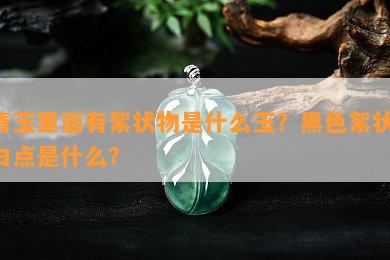 青玉里面有絮状物是什么玉？黑色絮状、白点是什么？