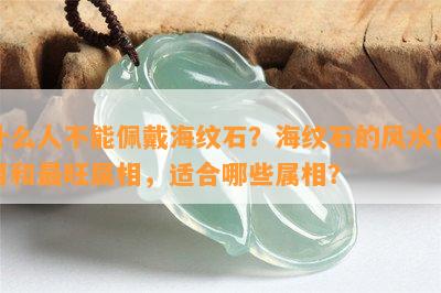 什么人不能佩戴海纹石？海纹石的风水作用和最旺属相，适合哪些属相？