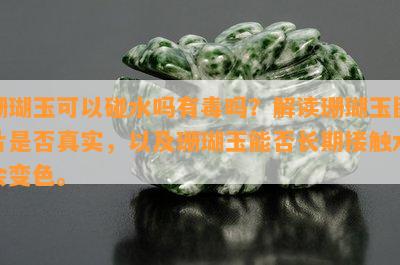 珊瑚玉可以碰水吗有吗？解读珊瑚玉图片是不是真实，以及珊瑚玉能否长期接触水会变色。