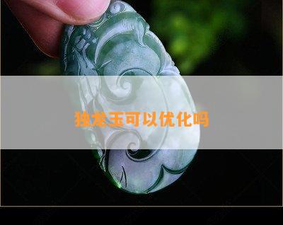 独龙玉可以优化吗