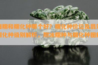 细糯和糯化种哪个好？糯化种价位及翡翠糯化种级别解析，附冰糯种与糯化种图解。