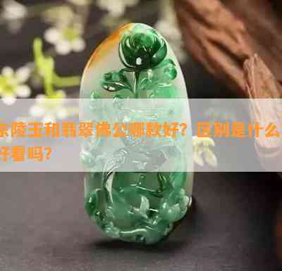 东陵玉和翡翠佛公哪款好？区别是什么？好看吗？