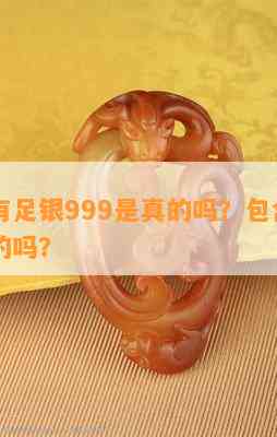 项链有足银999是真的吗？包含999纯银的吗？