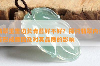 翡翠玉里边长青苔好不好？探讨翡翠内青苔形成原因及对其品质的影响