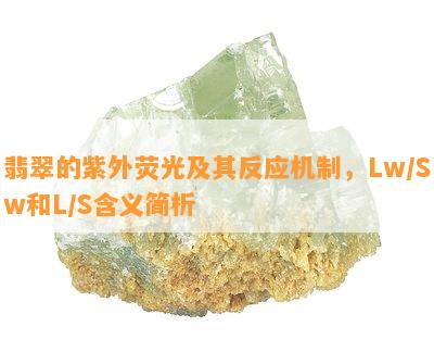 翡翠的紫外荧光及其反应机制，Lw/Sw和L/S含义简析