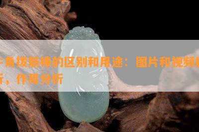 牛角拨筋棒的区别和用途：图片和视频解析，作用分析