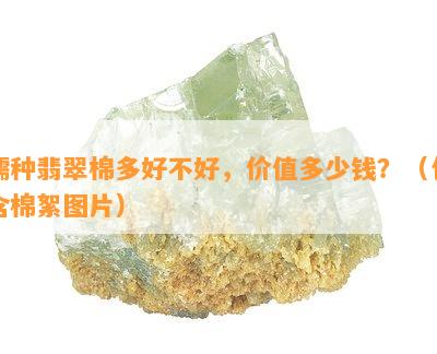 糯种翡翠棉多好不好，价值多少钱？（包含棉絮图片）