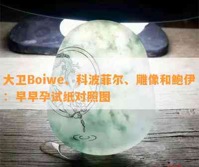 大卫Boiwe、科波菲尔、雕像和鲍伊：早早孕试纸对照图