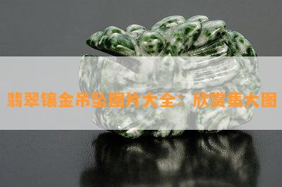 翡翠镶金吊坠图片大全：欣赏集大图