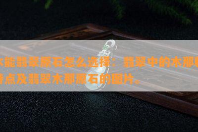 木能翡翠原石怎么选择：翡翠中的木那料特点及翡翠木那原石的图片。