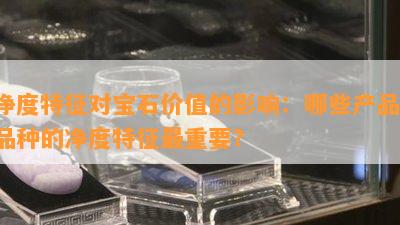 净度特征对宝石价值的影响：哪些产品/品种的净度特征最重要？