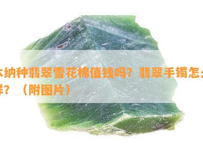 木纳种翡翠雪花棉值钱吗？翡翠手镯怎么样？（附图片）