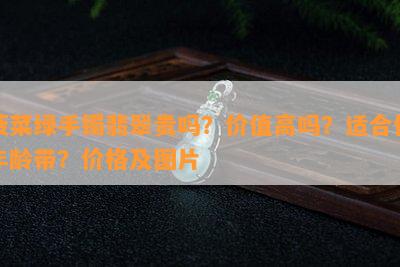 菠菜绿手镯翡翠贵吗？价值高吗？适合何年龄带？价格及图片