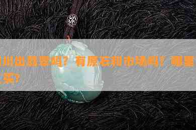 四川出翡翠吗？有原石和市场吗？哪里可以买？