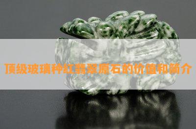 顶级玻璃种红翡翠原石的价值和简介