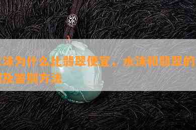 水沫为什么比翡翠便宜，水沫和翡翠的区别及鉴别方法