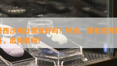 莫西沙场口翡翠好吗？特点、原石皮壳特征，出黄翡吗？