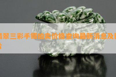 翡翠三彩手镯拍卖价格查询最新消息及图片