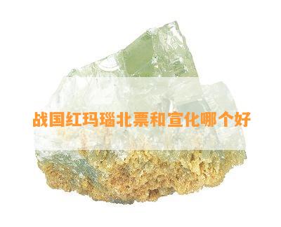 战国红玛瑙北票和宣化哪个好