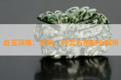 白玉顶珠：级别、种类与搭配全解析