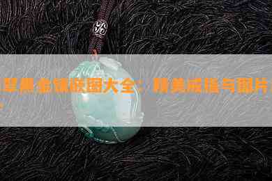 翡翠黑金镶嵌图大全：精美戒指与图片欣赏