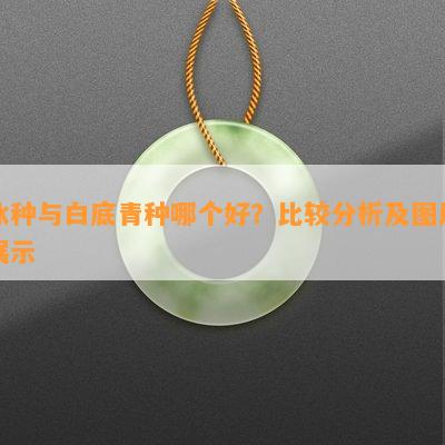 冰种与白底青种哪个好？比较分析及图片展示