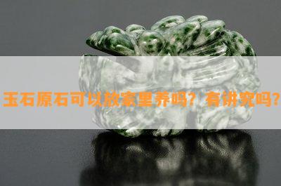 玉石原石可以放家里养吗？有讲究吗？