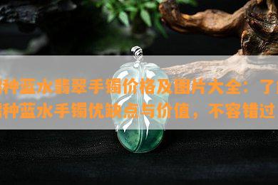 糯种蓝水翡翠手镯价格及图片大全：了解糯种蓝水手镯优缺点与价值，不容错过！