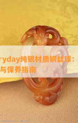 Everyday纯银材质钢丝球：正确使用与保养指南