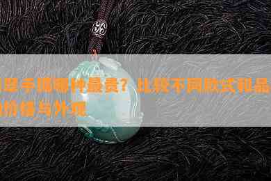 翡翠手镯哪种最贵？比较不同款式和品种的价格与外观