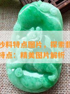 翡翠莫西沙料特点图片，探索翡翠莫西沙料的独特特点：精美图片解析