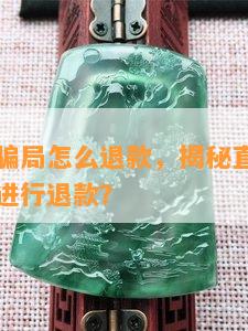 直播翡翠骗局怎么退款，揭秘直播翡翠骗局：如何进行退款？